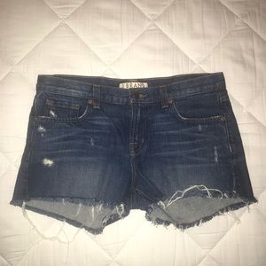 J brand denim shorts